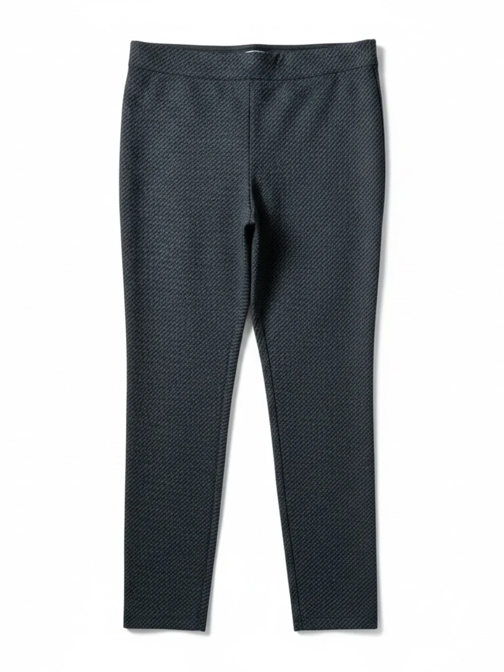 MAX STUDIO Patterned Ponte Leggings Gray Large